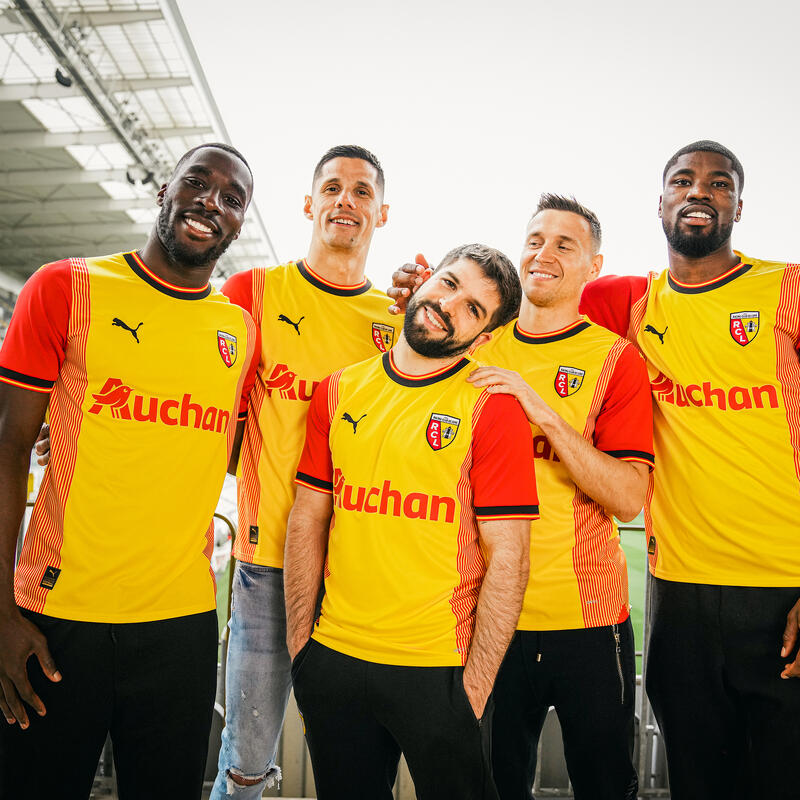 Kinder Fussball Trikot RC Lens Heim – Saison 2023/24