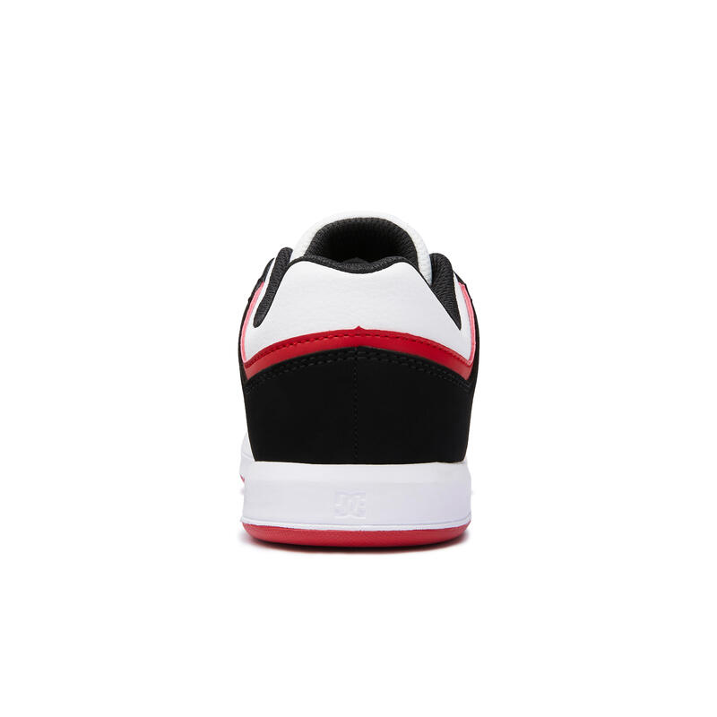 CHAUSSURES DE SKATE ENFANT DC SHOES CURE NOIR ROUGE BLANC