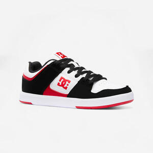 Zapatillas Skate niños DC Shoes Cure Negro Rojo y Blanco