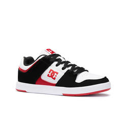 CHAUSSURES DE SKATE ENFANT DC SHOES CURE NOIR ROUGE BLANC