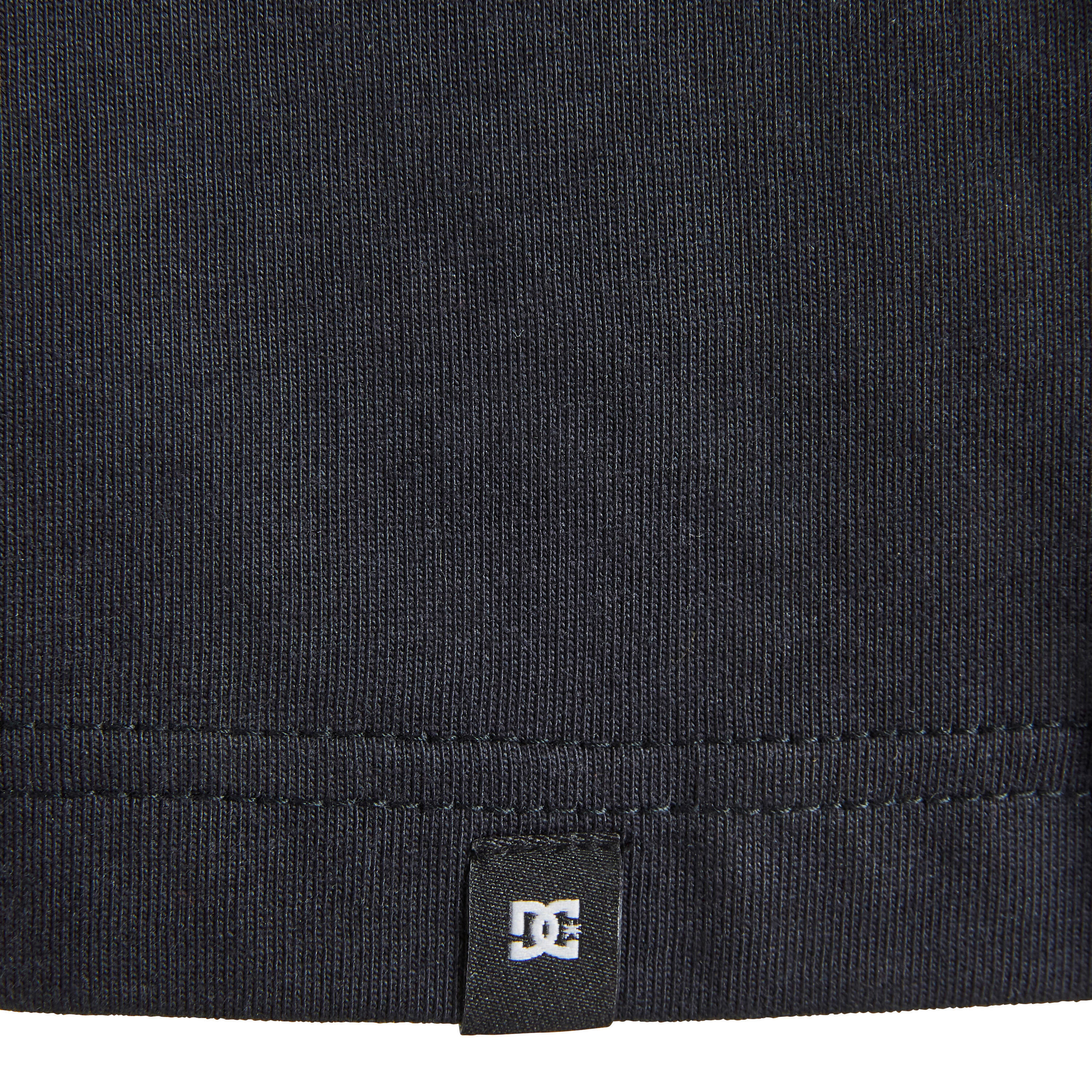 T-SHIRT DE SKATEBOARD POUR ADULTE DC SHOES FLAGGED NOIR 5/5