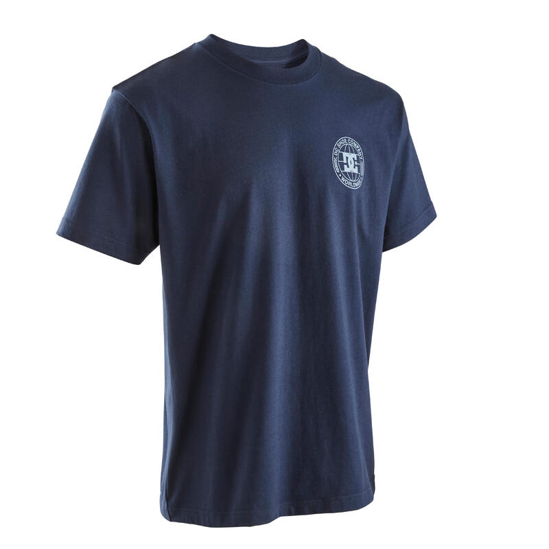 Skate T-shirt voor volwassenen Pressed blauw