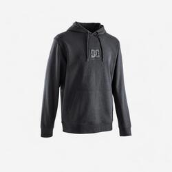 SWEAT SHIRT A CAPUCHE DE SKATEBOARD HOMME FEMME DC SHOES ANAFRONT NOIR