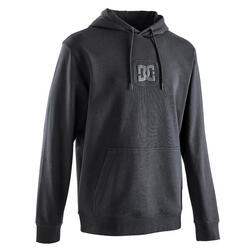 SUDADERA CON CAPUCHA DE MONOPATÍN HOMBRE MUJER DC SHOES ANAFRONT NEGRO