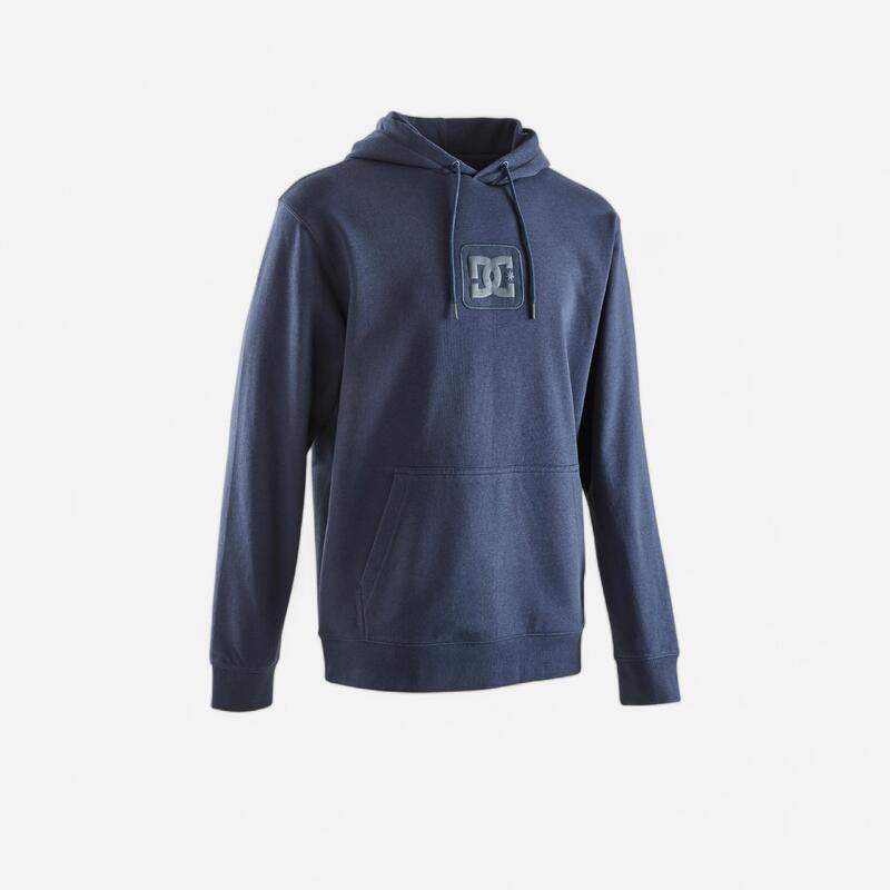 SWEATSHIRT COM CAPUZ DE SKATE HOMEM/MULHER DC SHOES ANAFRONT AZUL