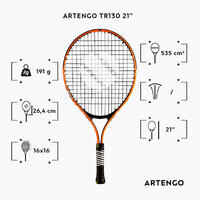 Kids' 21" Tennis Racket TR130 - Orange