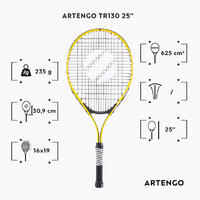 Raqueta de tenis niños Artengo TR130 25"