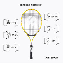 RAQUETA DE TENIS NIÑOS TR130 23 VERDE - Decathlon