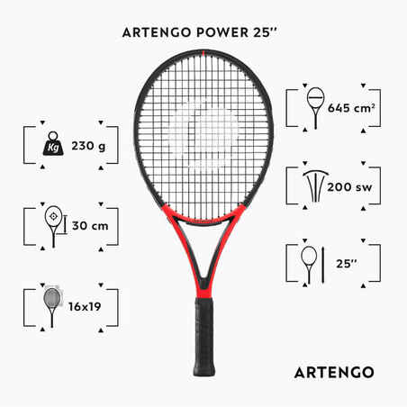 Teniso raketė „TR990 Power 25 Junior“