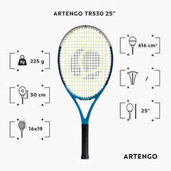 Παιδική Ρακέτα Tennis TR530 25 - Μπλε