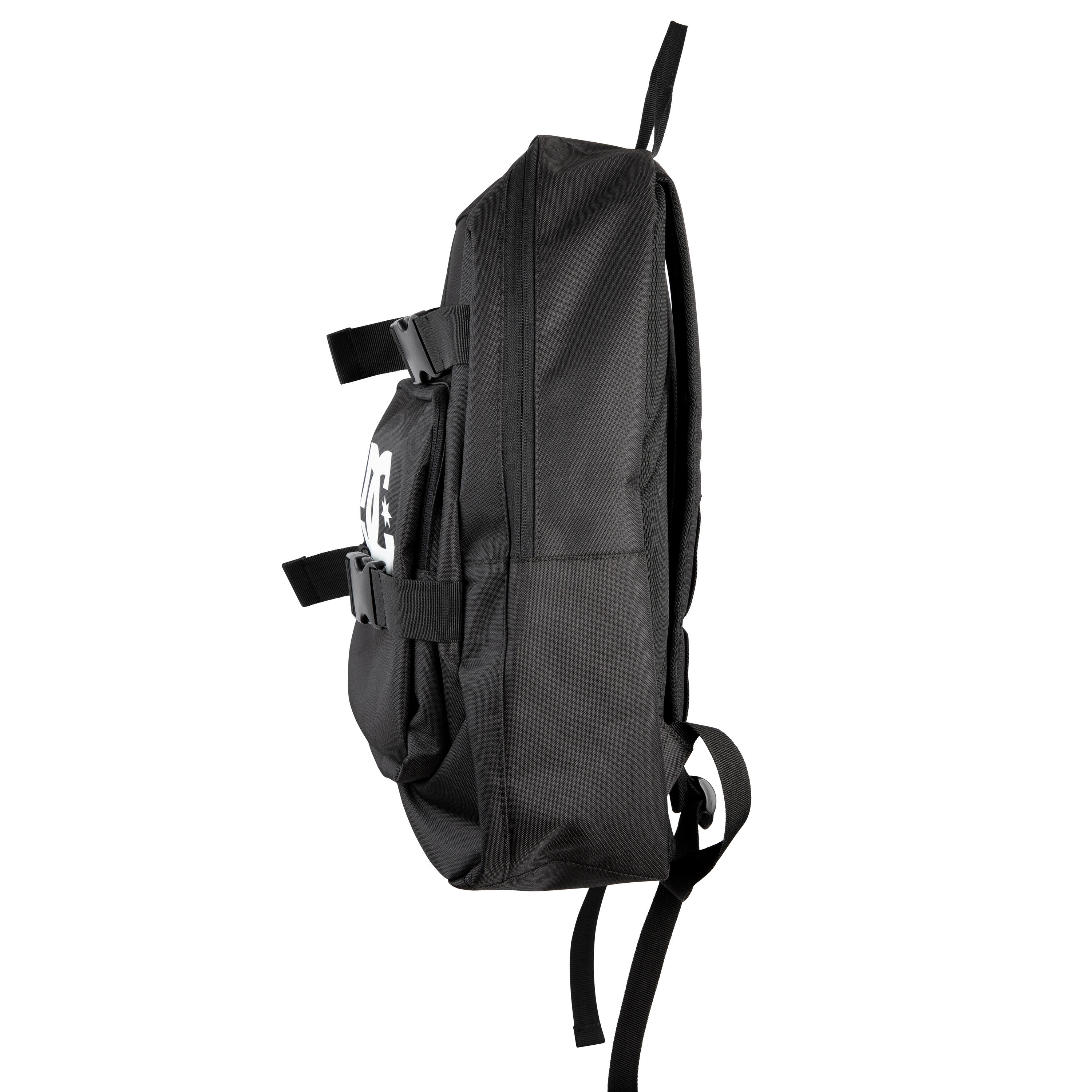 SAC A DOS DE SKATE DC SHOES STRAPPER NOIR AVEC FIXATION POUR SKATEBOARD 4/9