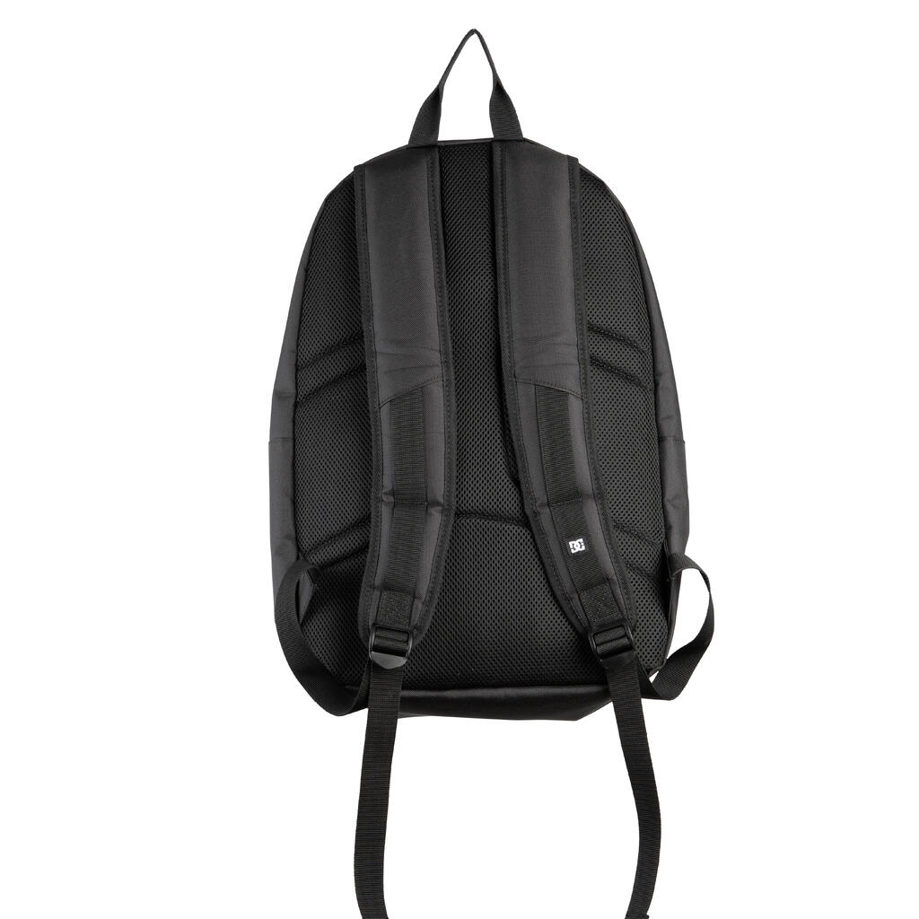 Skate-Rucksack DC Shoes Strapper mit Befestigungsriemen für Skateboard schwarz