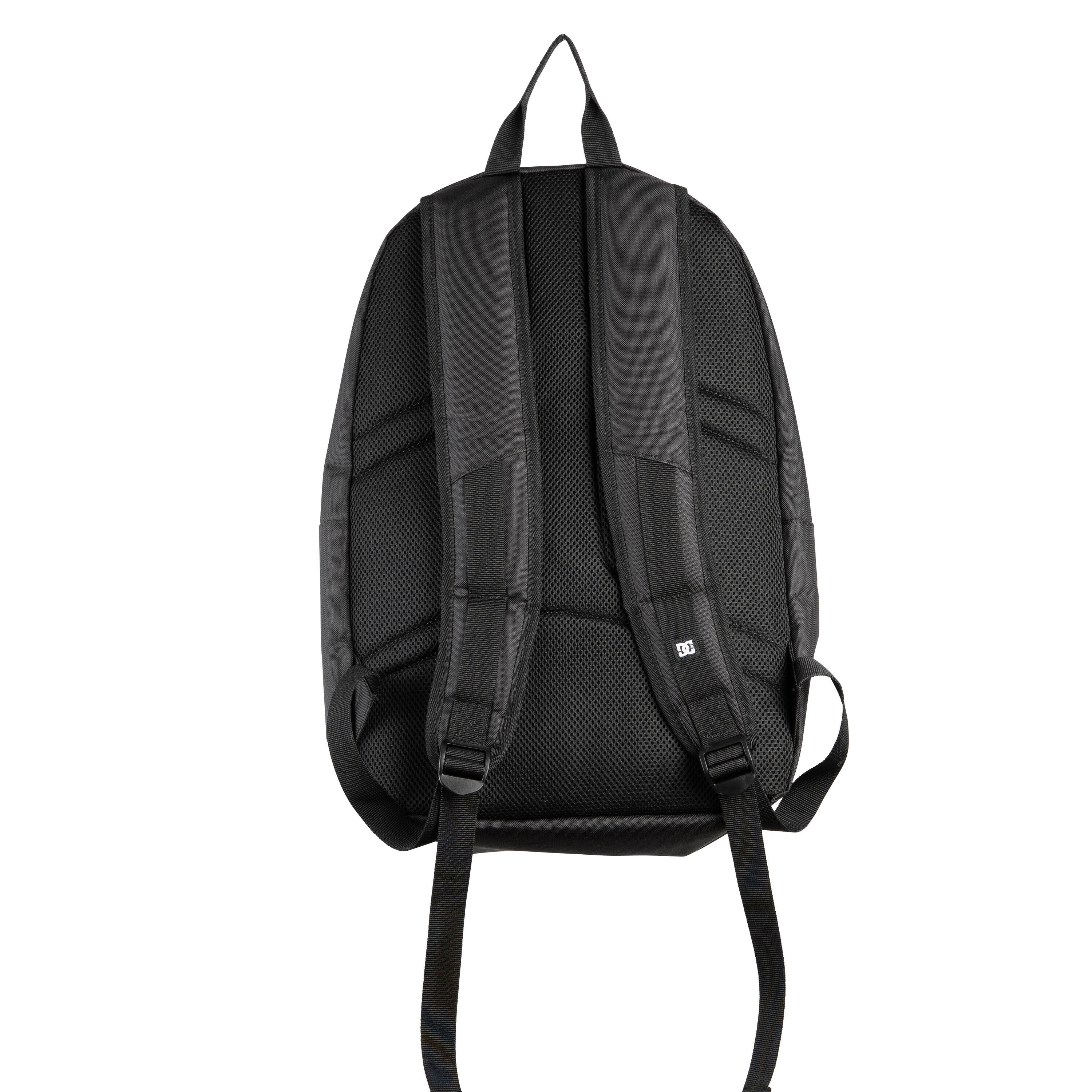 SAC A DOS DE SKATE DC SHOES STRAPPER NOIR AVEC FIXATION POUR SKATEBOARD 5/9