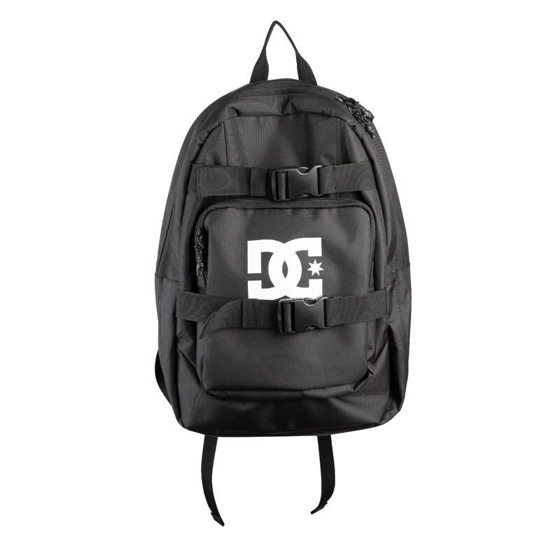 SAC A DOS DE SKATE DC SHOES STRAPPER NOIR AVEC FIXATION POUR SKATEBOARD