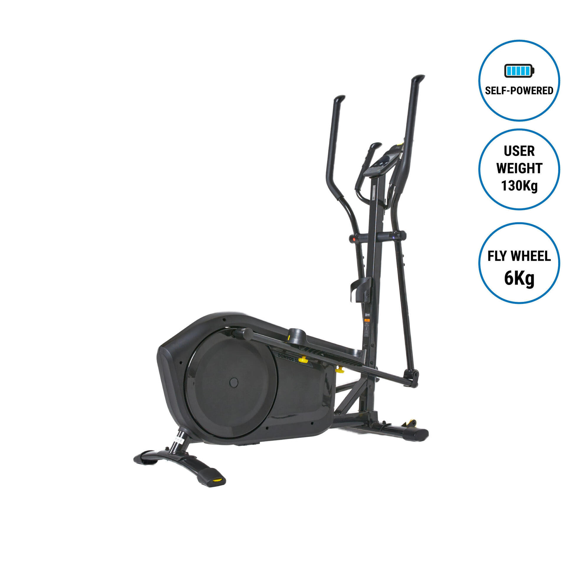 Self-Powered and Connected, E-Connected and Kinomap Cross Trainer - Main Image