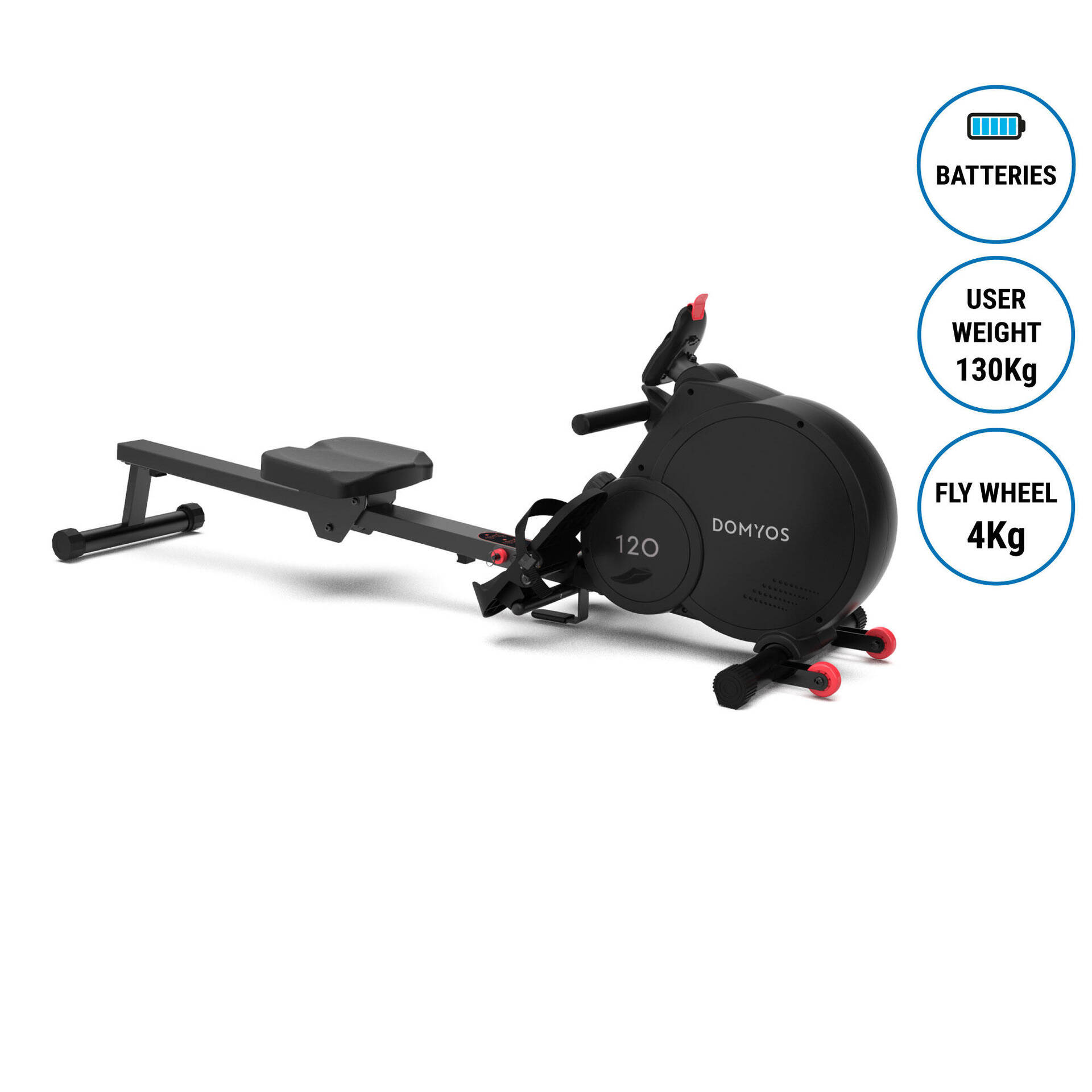Rowing Machine R 100 Decathlon Box Buy Rowing Machine Essential 120 Online | Decathlon
