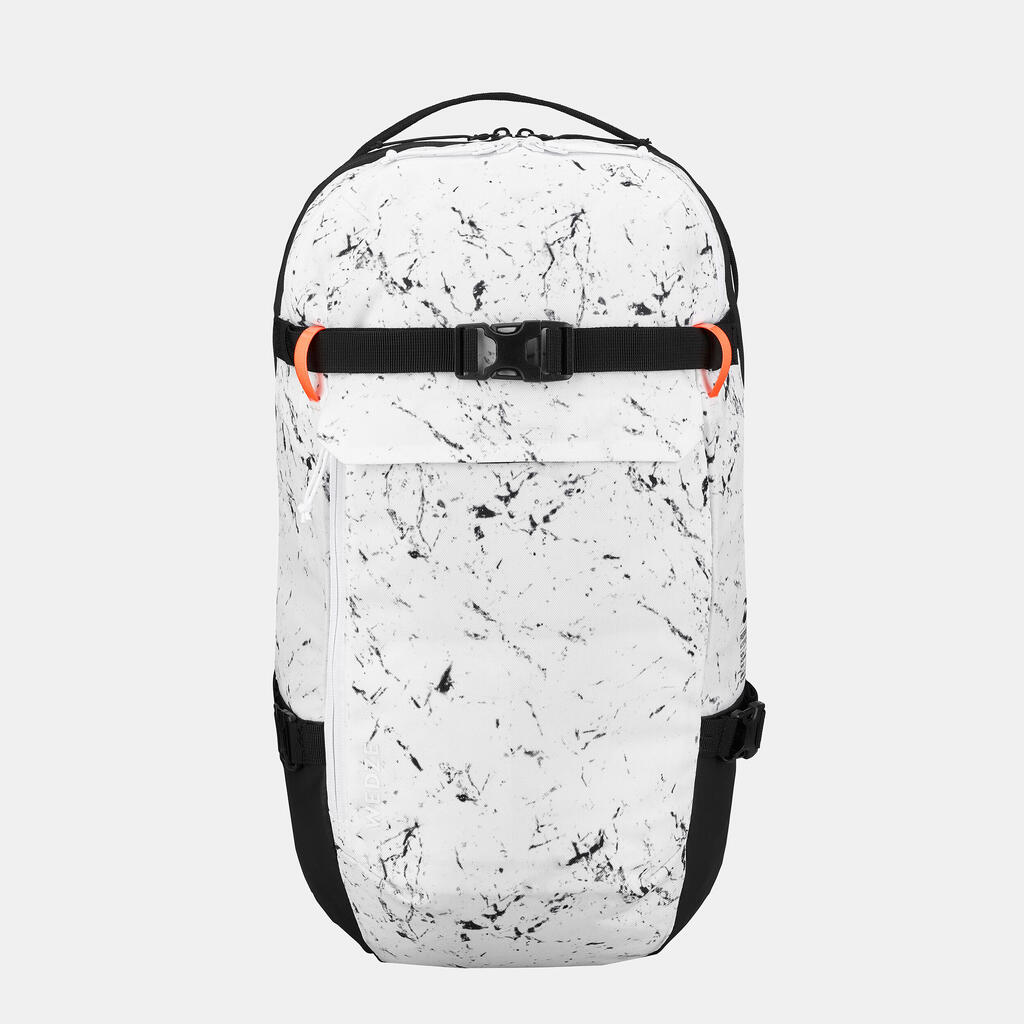 Skirucksack Snowboardrucksack Tourenrucksack 23 L - FR 100 weiss/schwarz