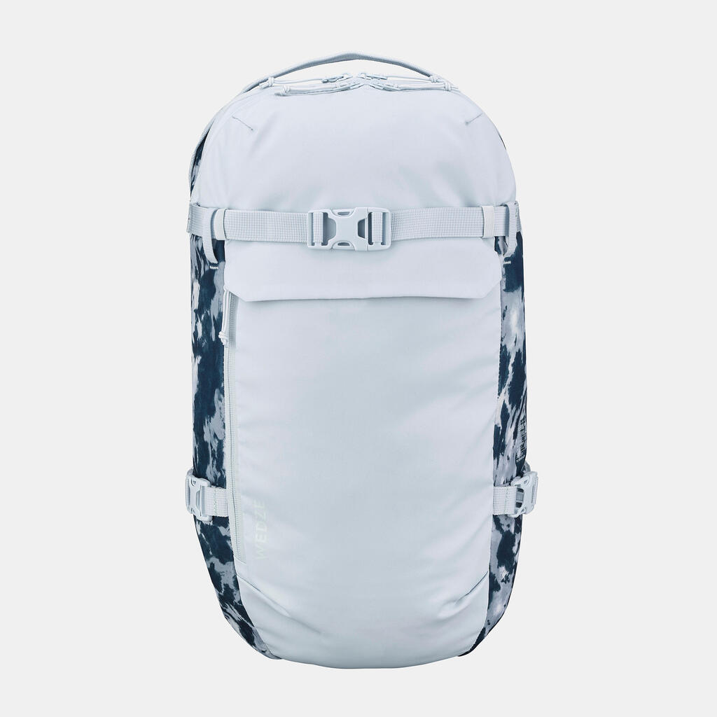 Skirucksack Snowboardrucksack Tourenrucksack 23 L - FR 100 weiss/schwarz