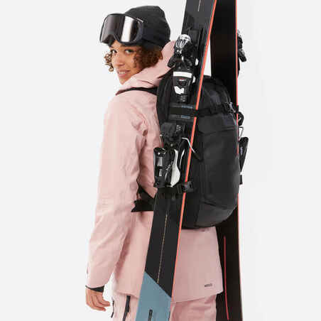 Freeride ski snowboard backpack - FR 100 23 L - Khaki