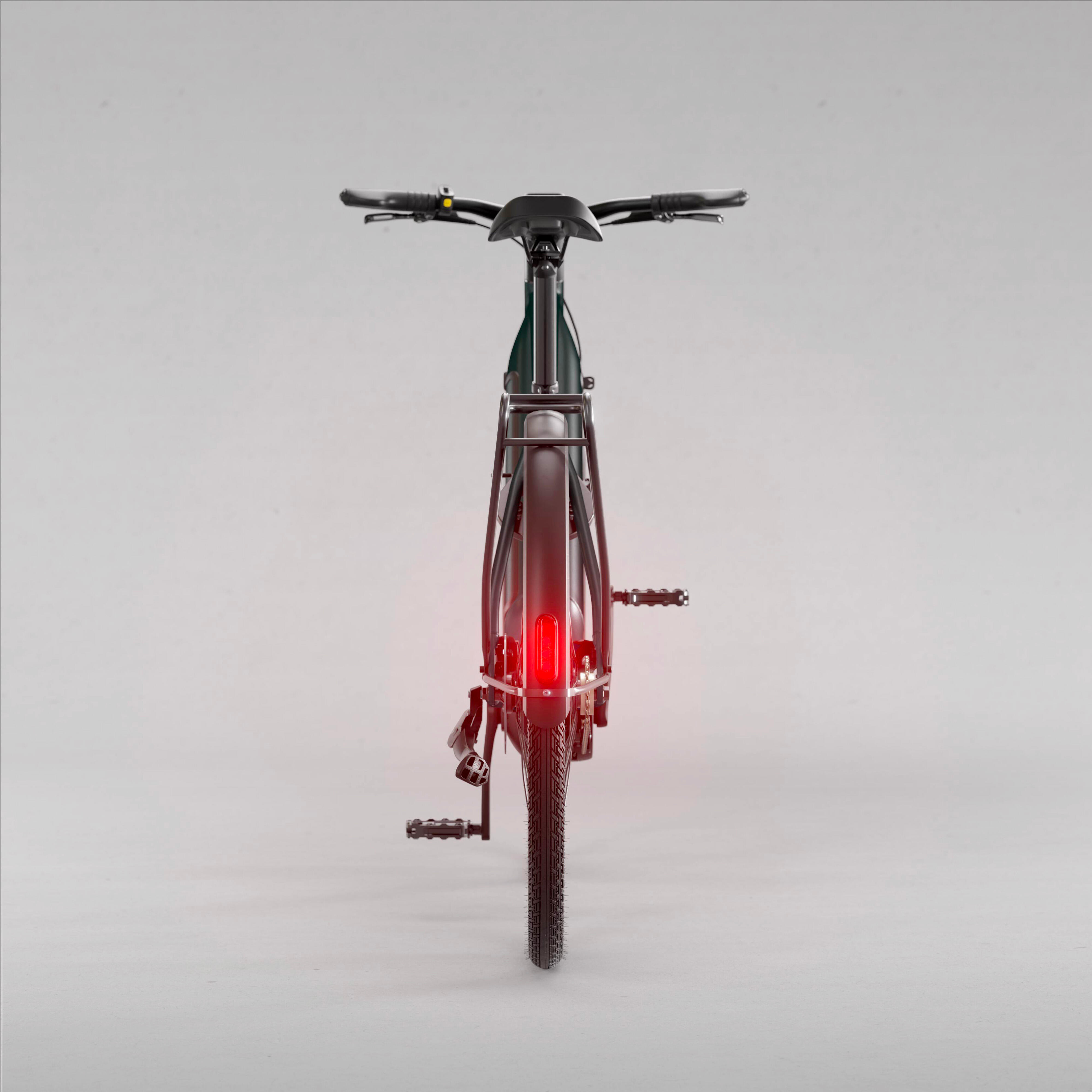 CITY BIKE ELETTRICA OWURU CON MOTORE AUTOMATICO TELAIO ALTO LD 920 E