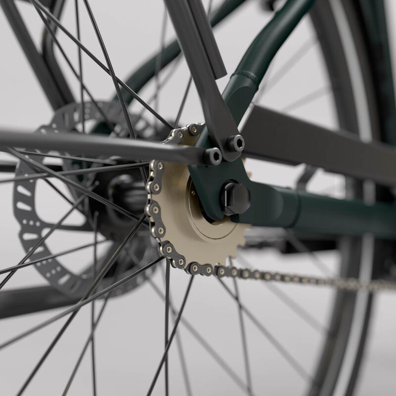 Bici città a pedalata assistita con motore automatico LD 920 E telaio alto