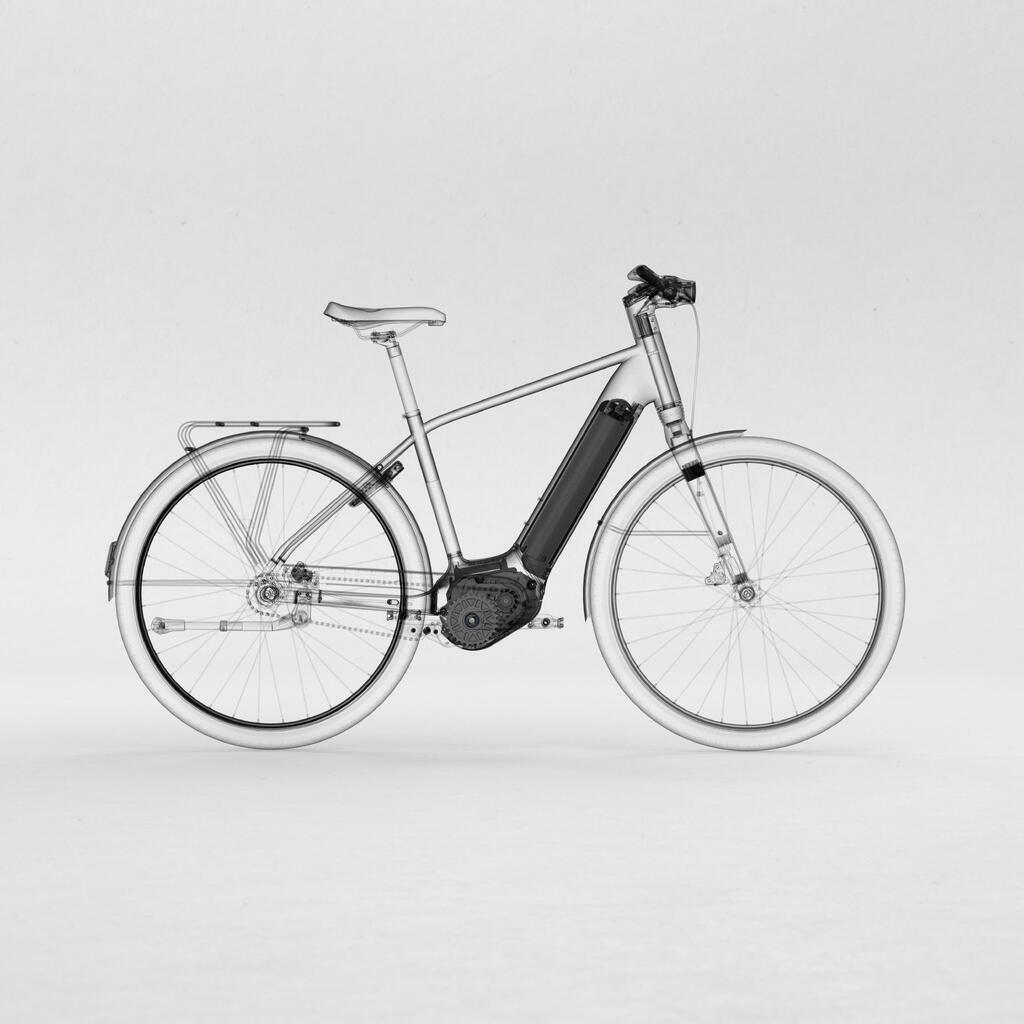 Electric City Bike High Frame Long Distance 920 