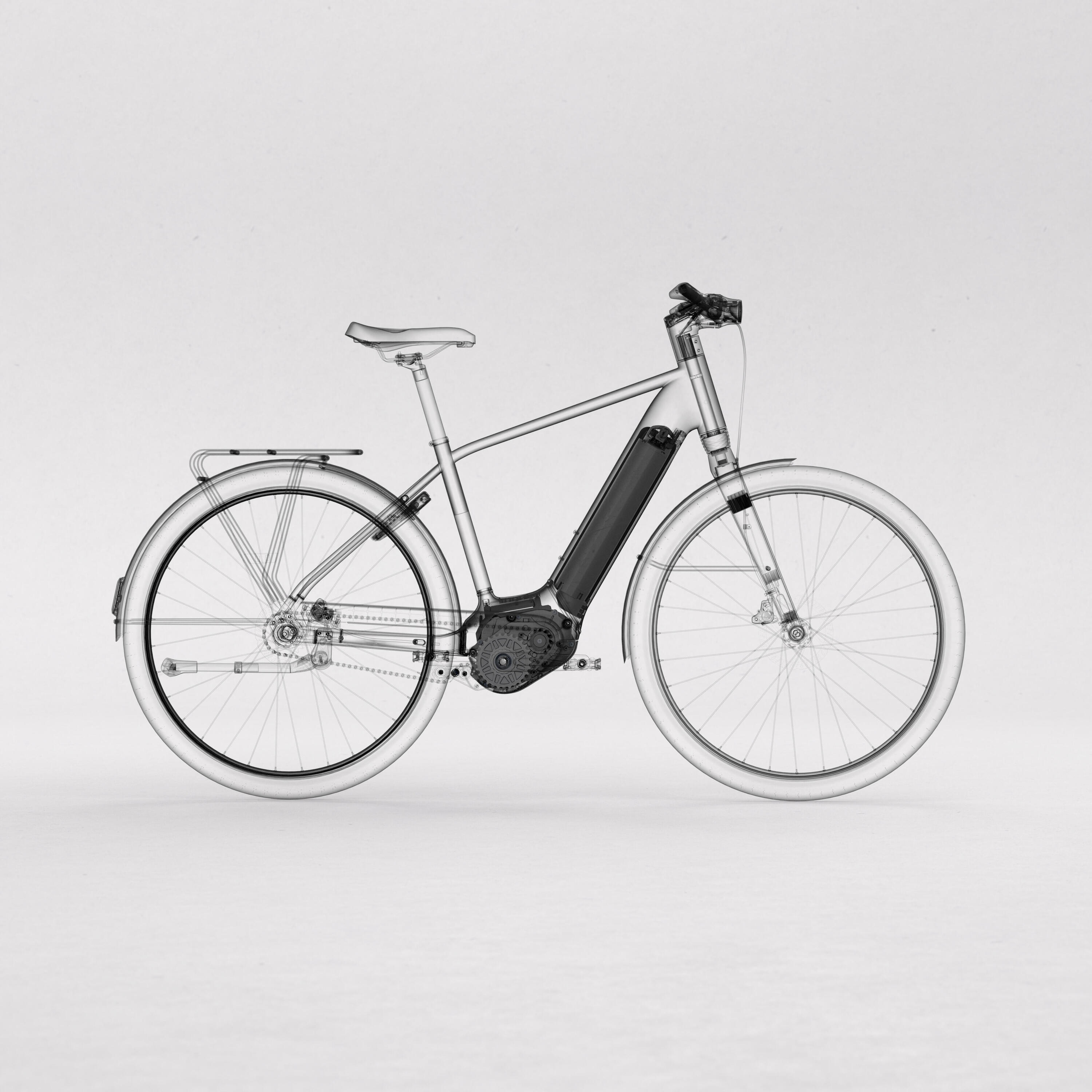 E-Bike City Trekkingrad 28 Zoll LD 920E Automatic Owuru HF Herren 26/30