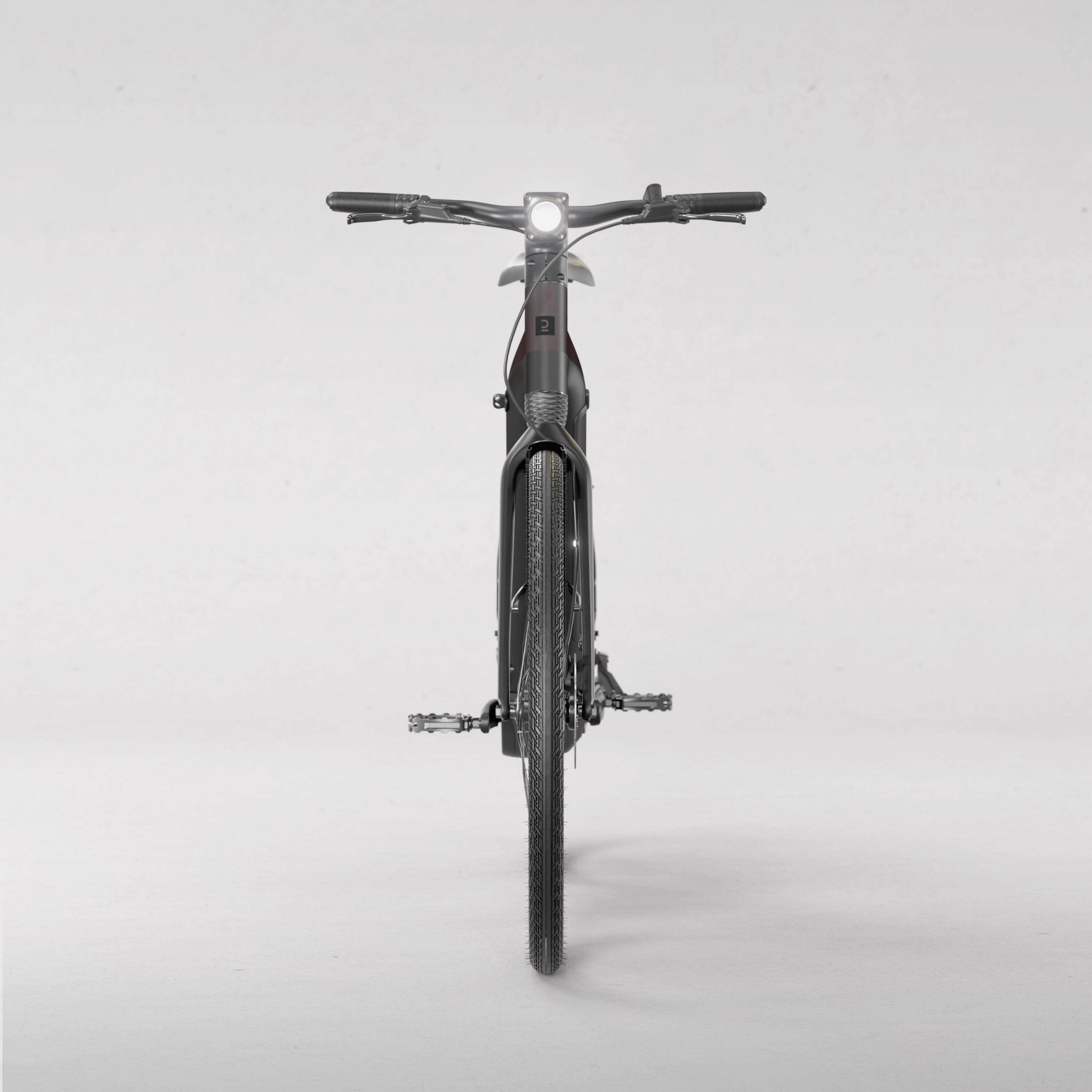 Elektrische stadsfiets met automatische Owuru versnelling LD 920E laag frame 18/24