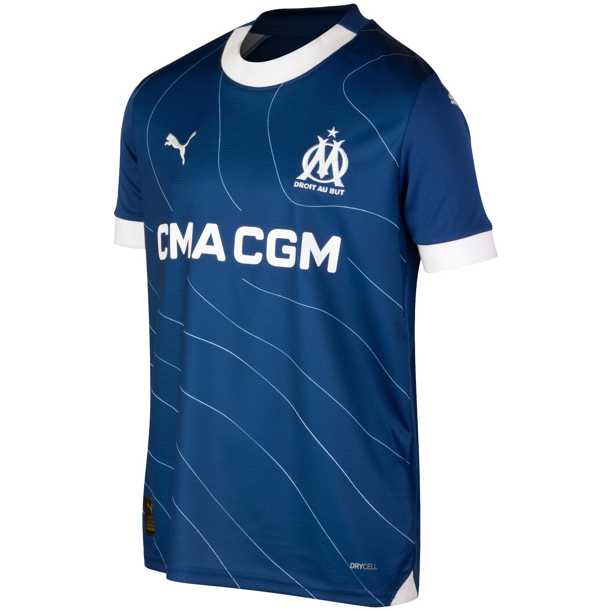 Kids' Olympique de Marseille Away Shirt 23/24 2/9
