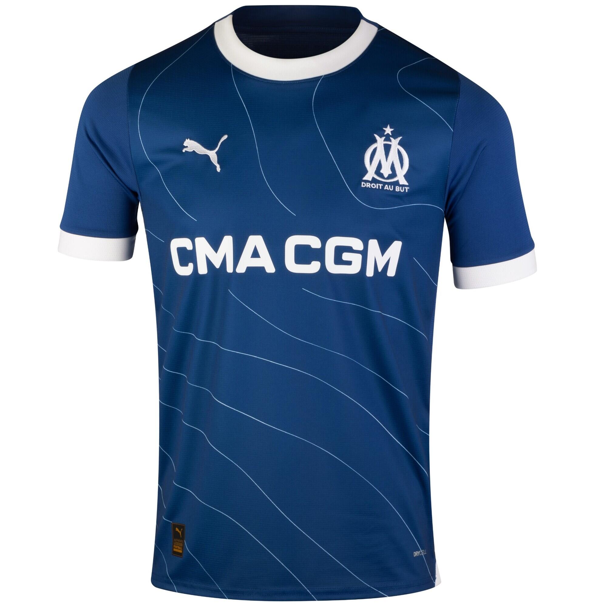 Adult Olympique de Marseille Away Shirt 23/24 1/9