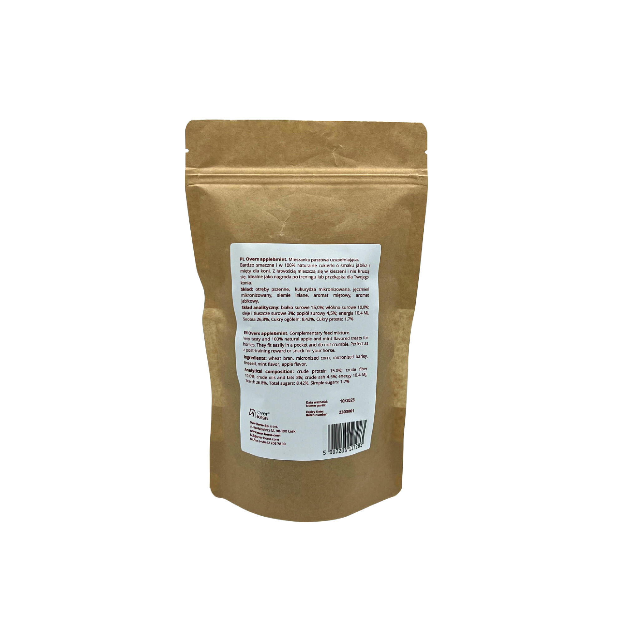 Overs Smakołyki dla konia Apple&Mint 500g 2/2