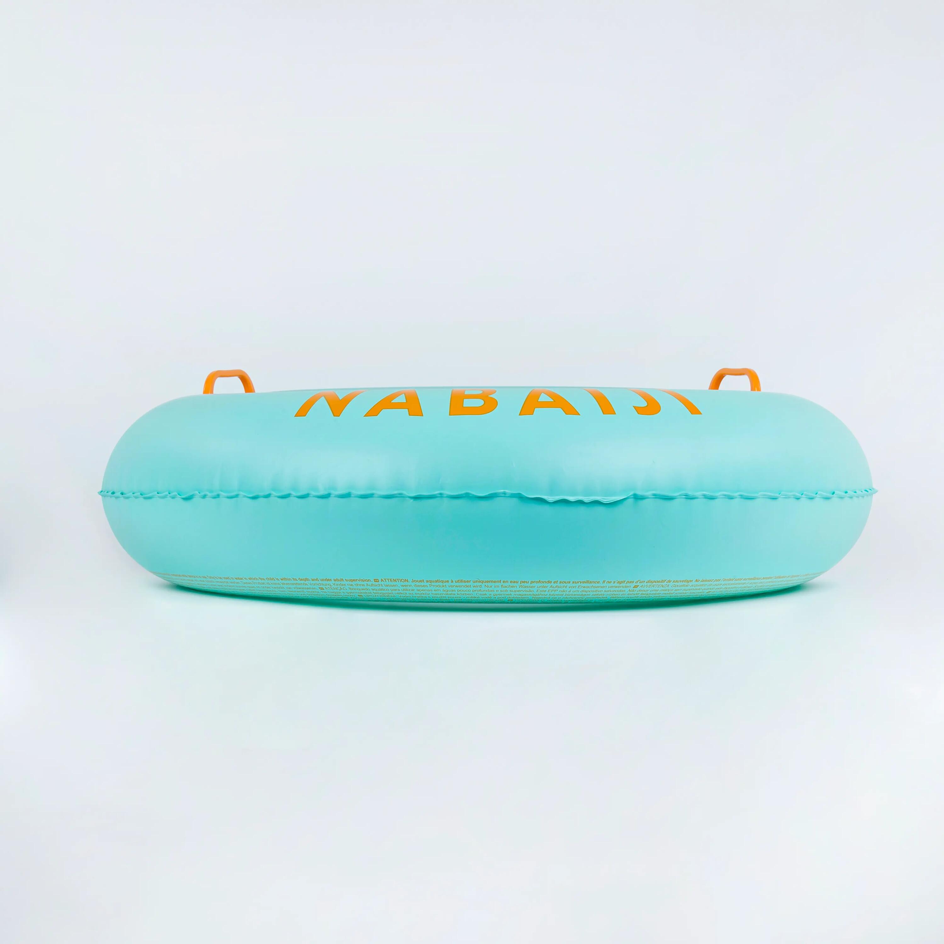Flotador inflable niños redondo celeste - 92 CM 12/17