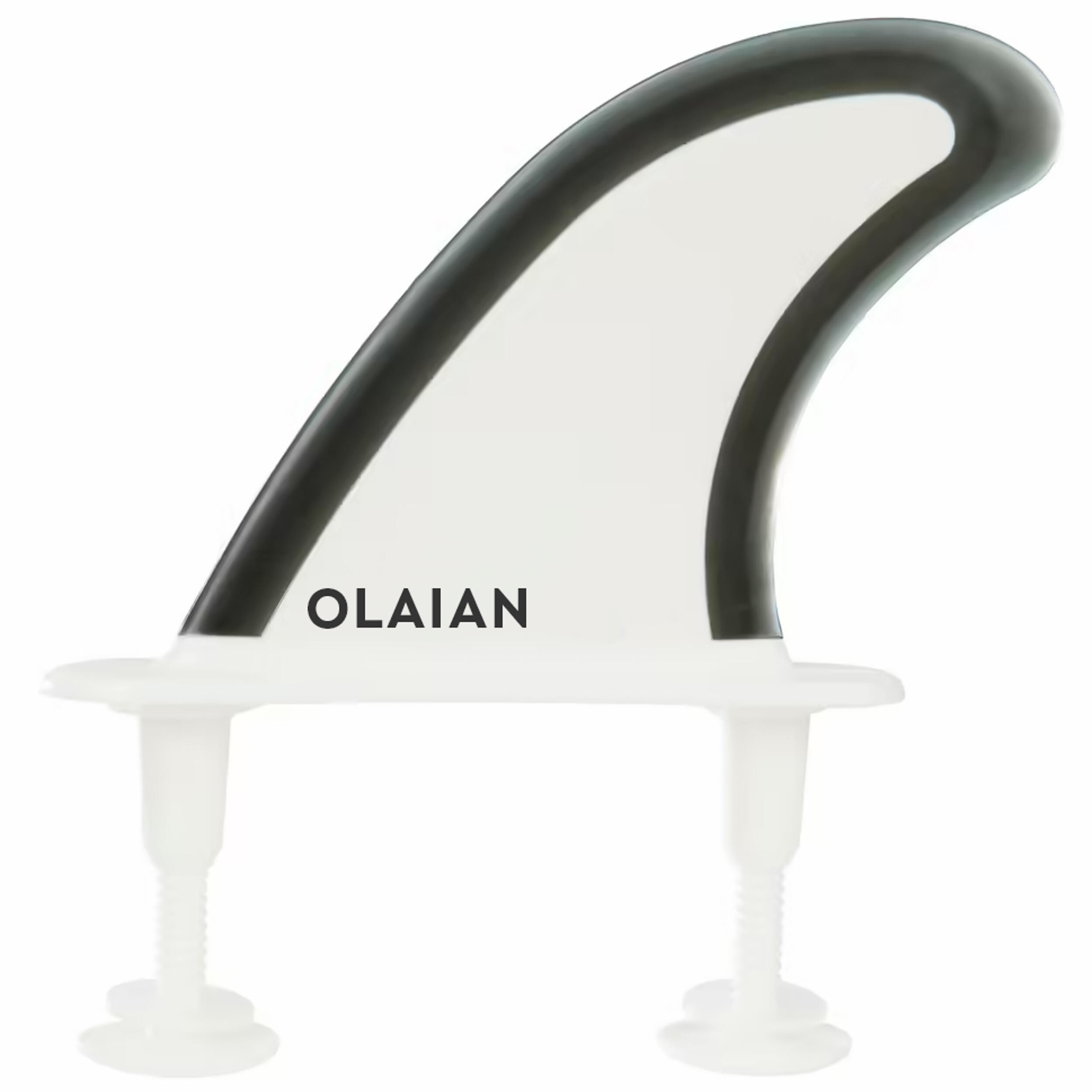 OLAIAN Fin Soft Edge Foam Surfboard - 100 White