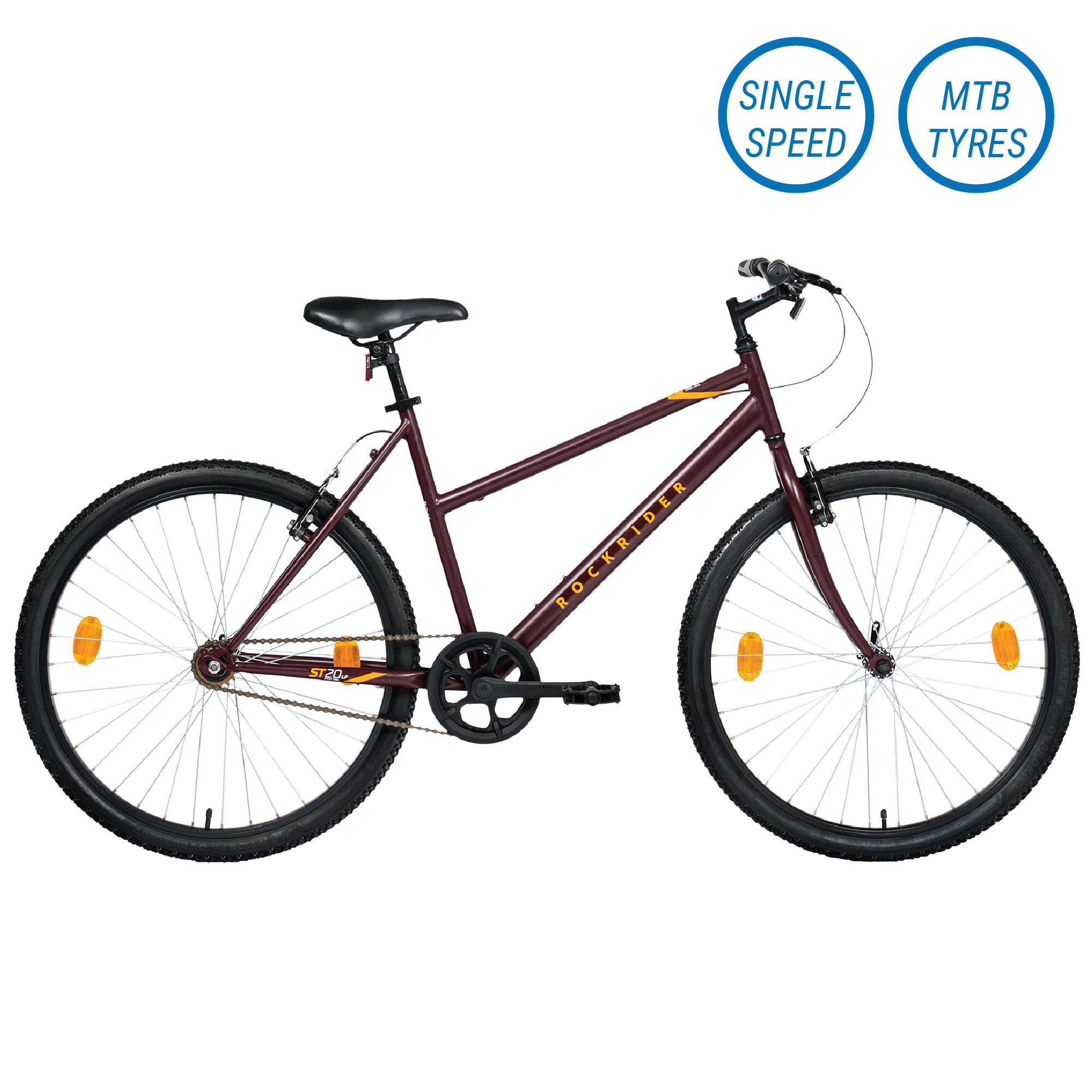 Fat tyre cycle best sale decathlon