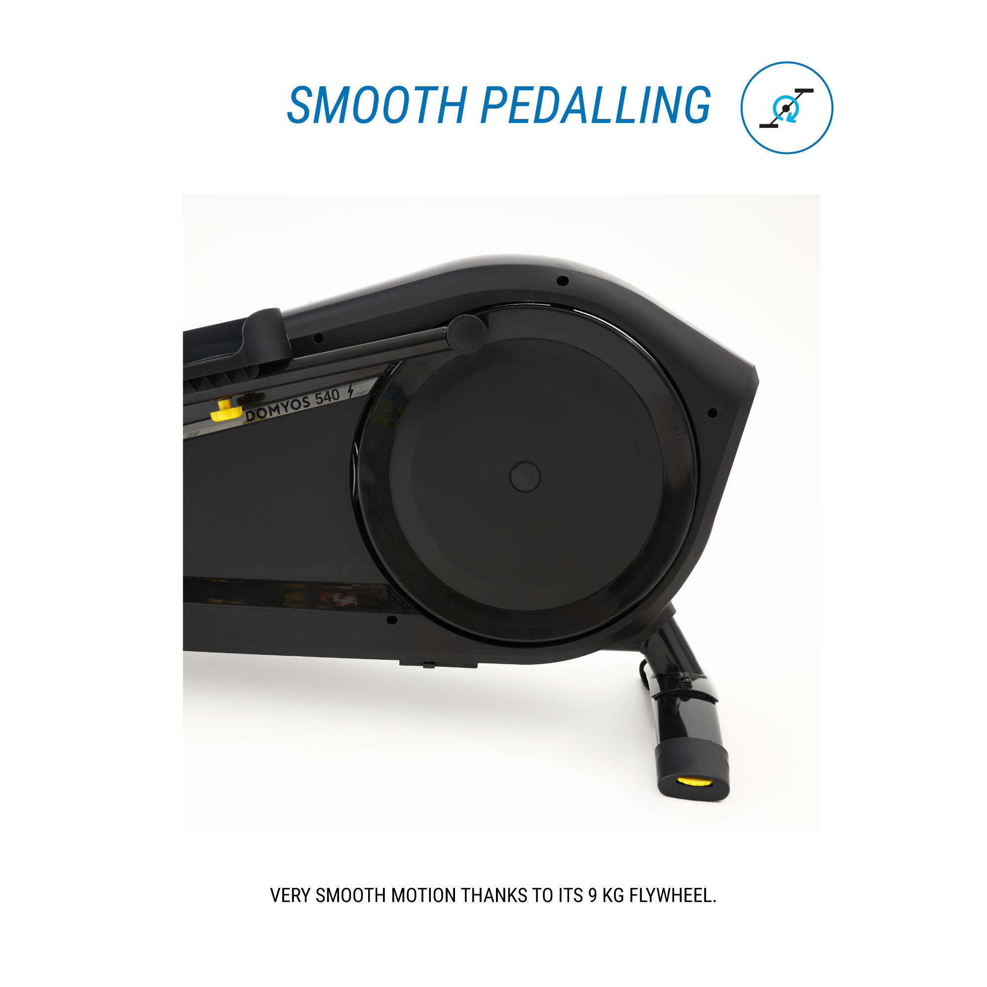 Self-Powered Connected Fitness Elliptical Trainer – EL 540 - DOMYOS
