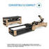 Rowing Machine Woodrower, Self Powered, Compact, Smart, 9 kg Flywheel, Quiet