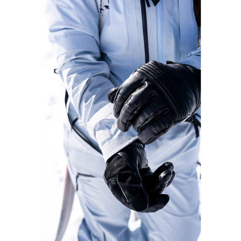 Ski-jas voor dames FR 900 lichtblauw
