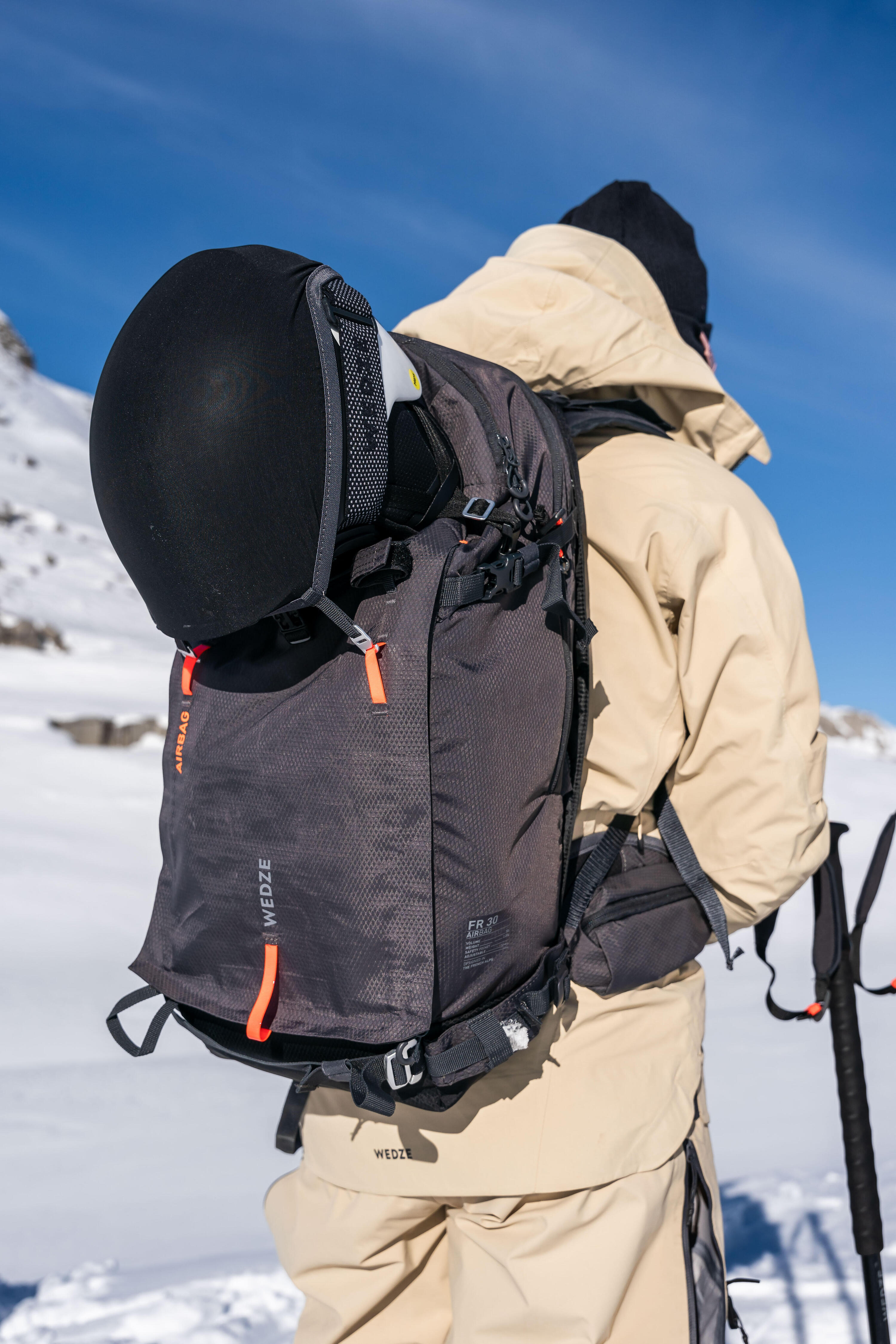 Plecak narciarski Wedze Airbag Freeride 30 l (bez naboju) 24/27