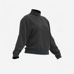 Sudadera Yoga/Relajación Mujer Beis Polar