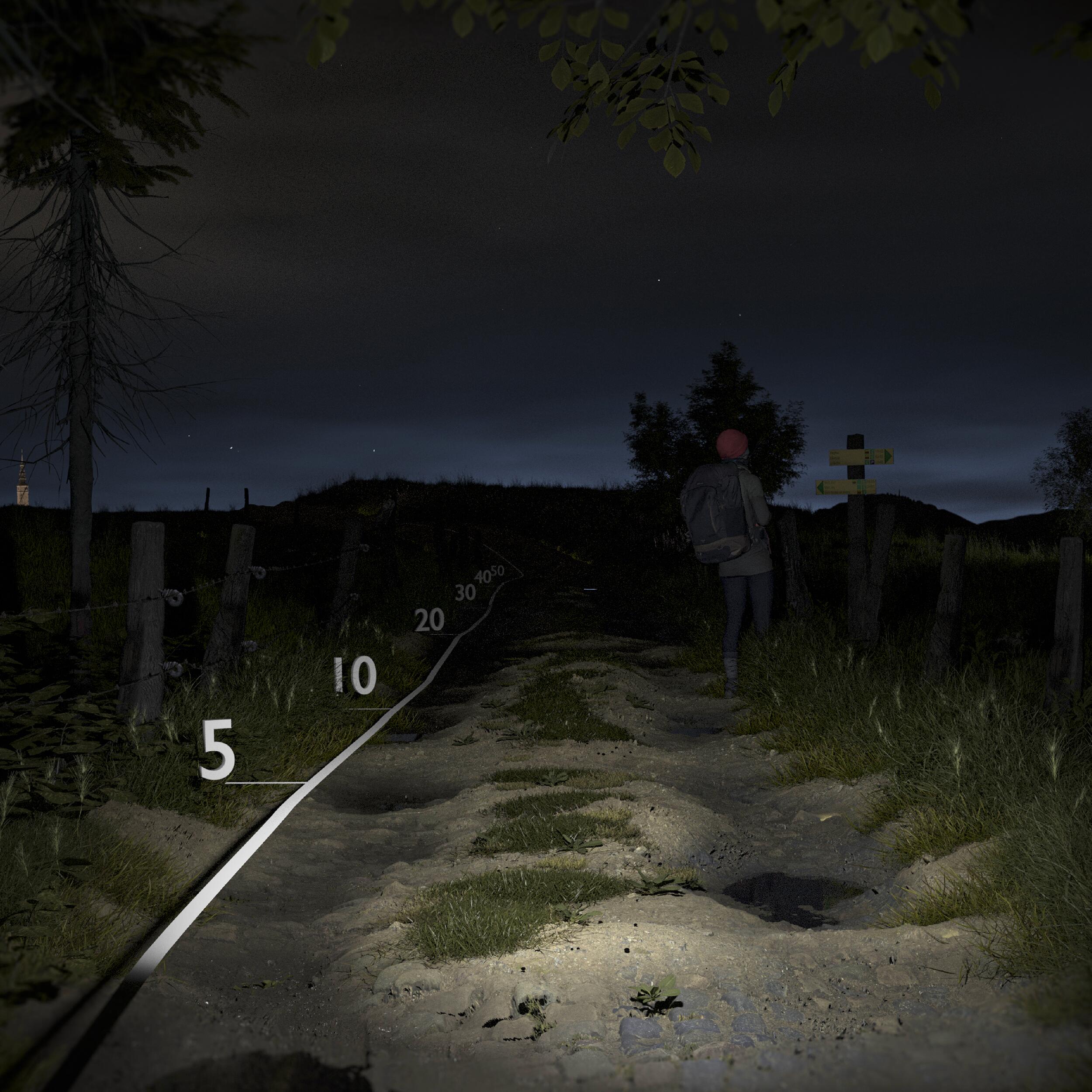 Trekking USB & Dynamo Flashlight with Portable Charger - 210 lumens