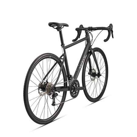 Cycle Touring Road Bike RC500 Microshift 9-Speed - Grey