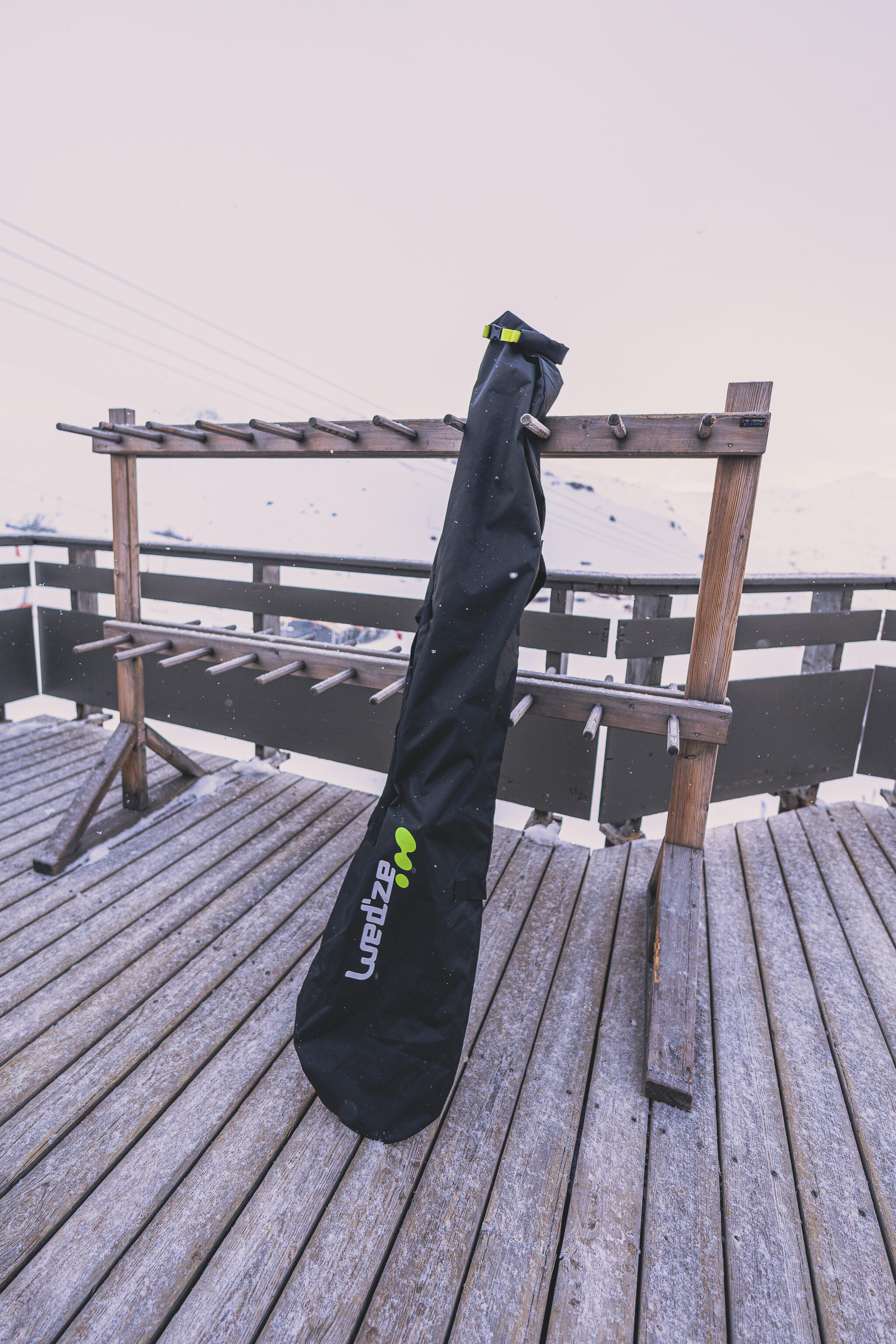 Housse de skis – 100 noir - WEDZE