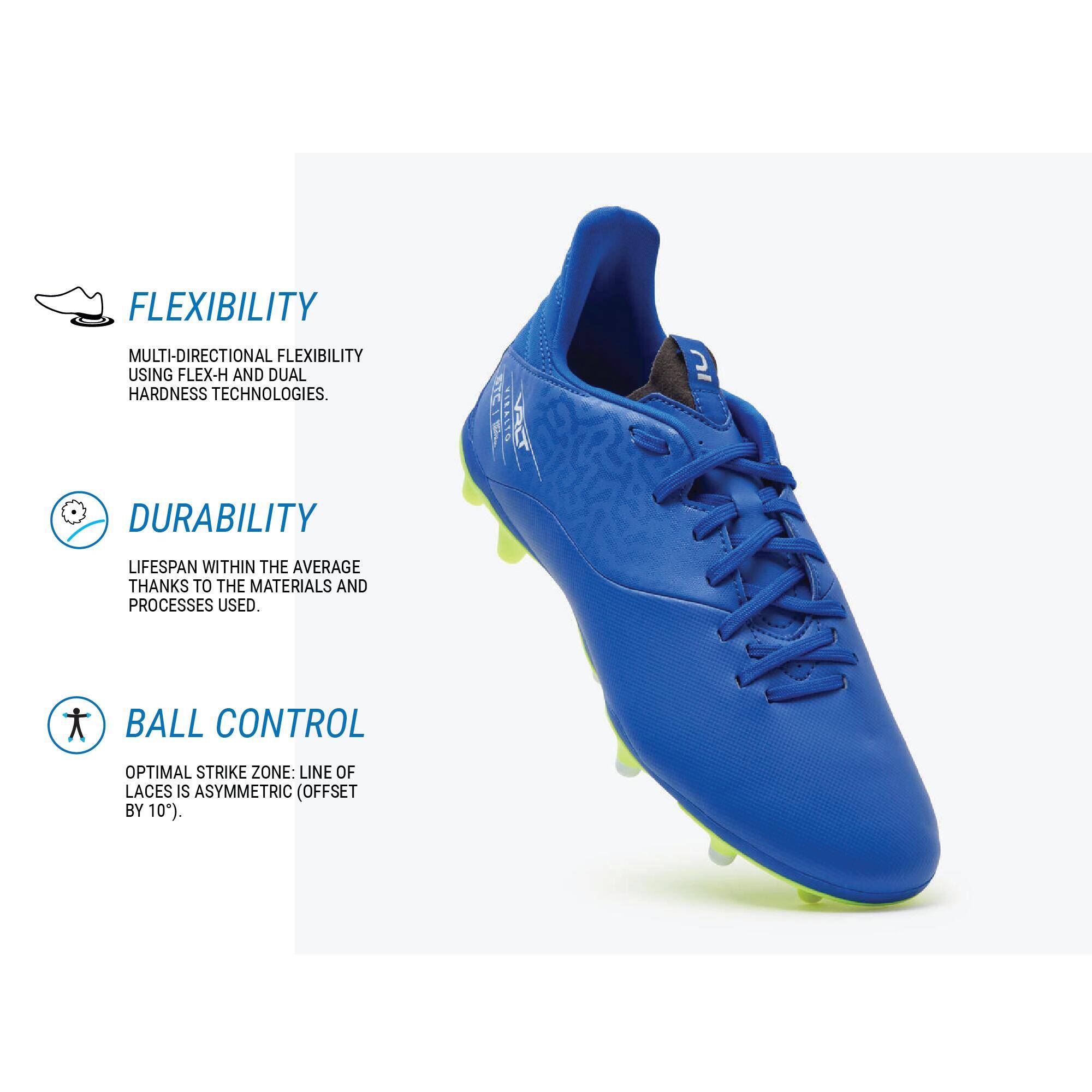 Mens Football Shoes
Viralto I FG
Blue Yellow -  4