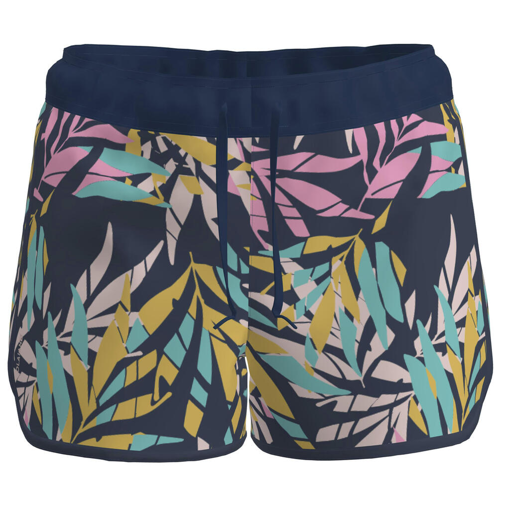 Women's boardshorts - Tini pandor blue pink and yellow