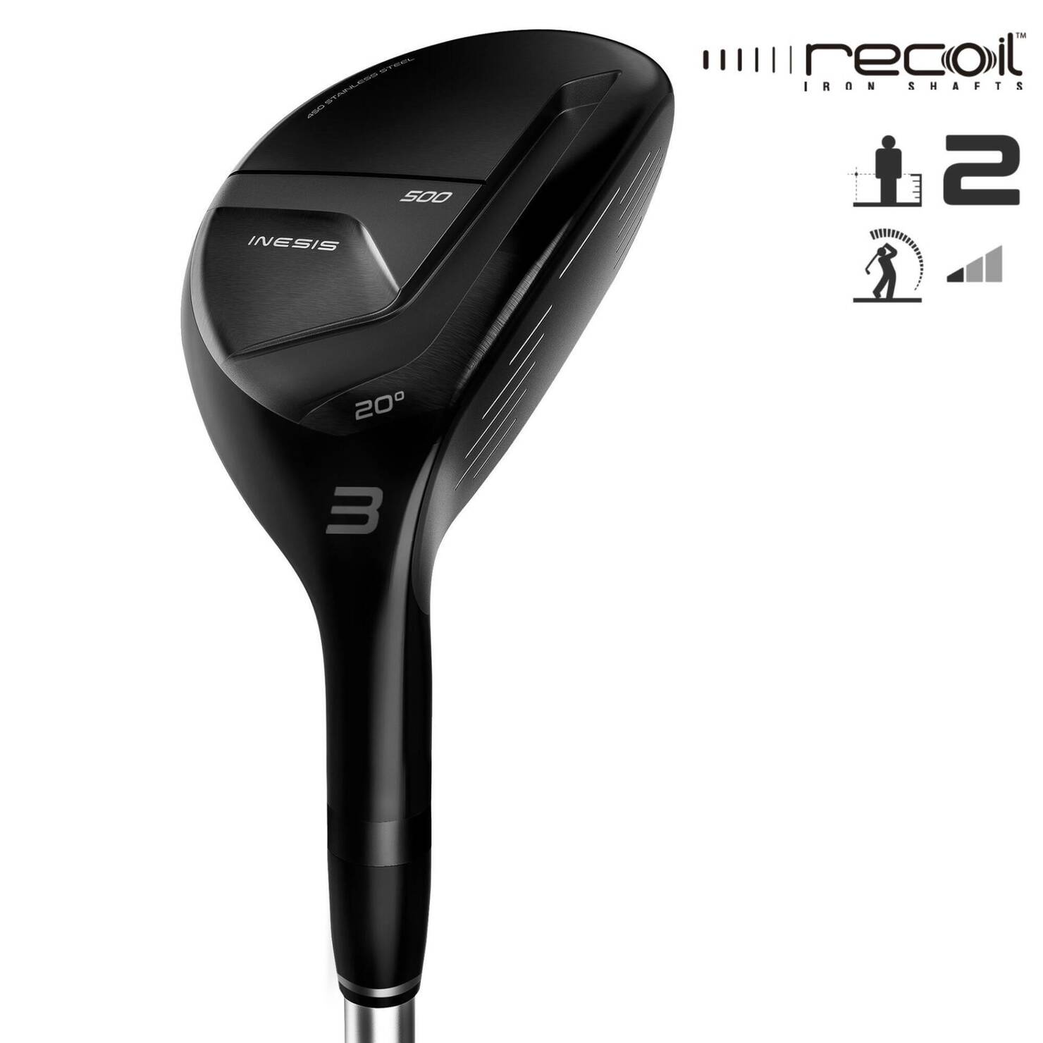 Golf Hybrid Low Speed Size 2 Right Handed 500