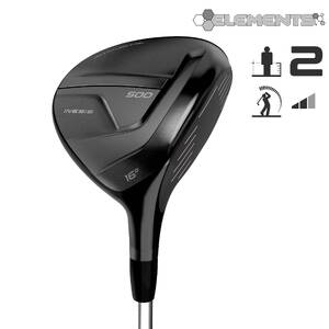 Golf 3 Wood Medium Speed Size 2 Right Handed 500