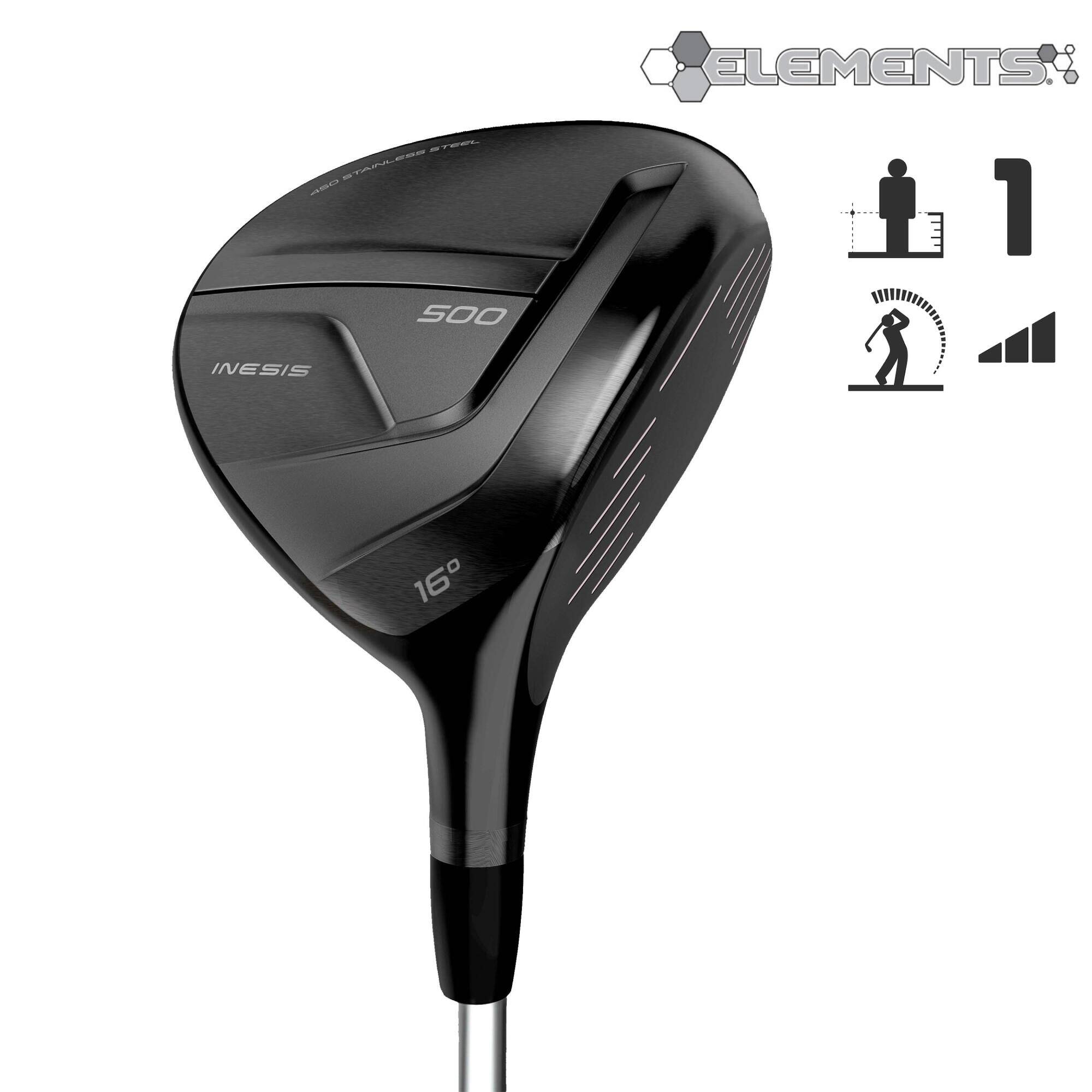 Golf 3 Wood High Speed Size 1 Right Handed 500 -  1