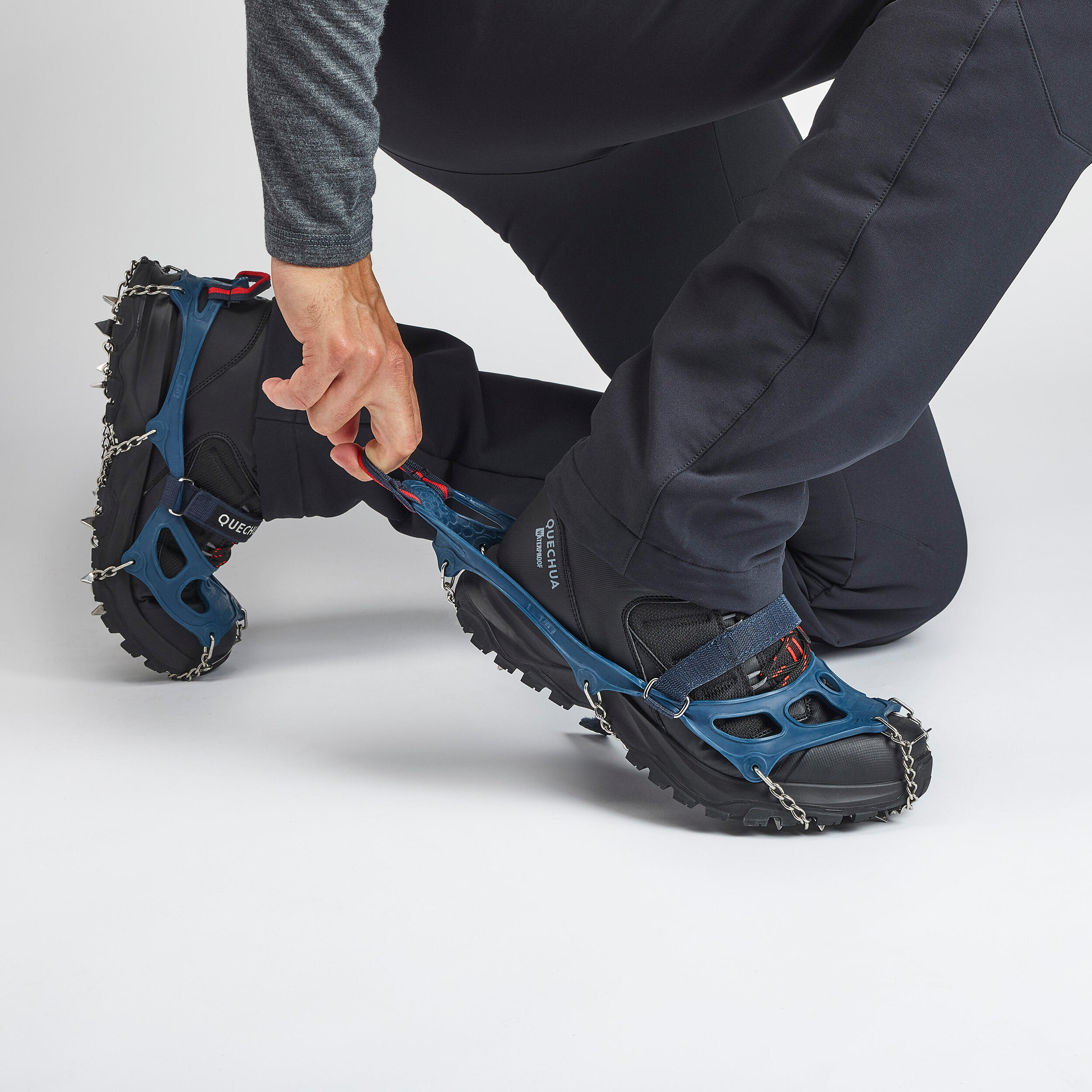 SNOW CRAMPONS - SH500 MOUNTAIN - ADULT - S TO XL