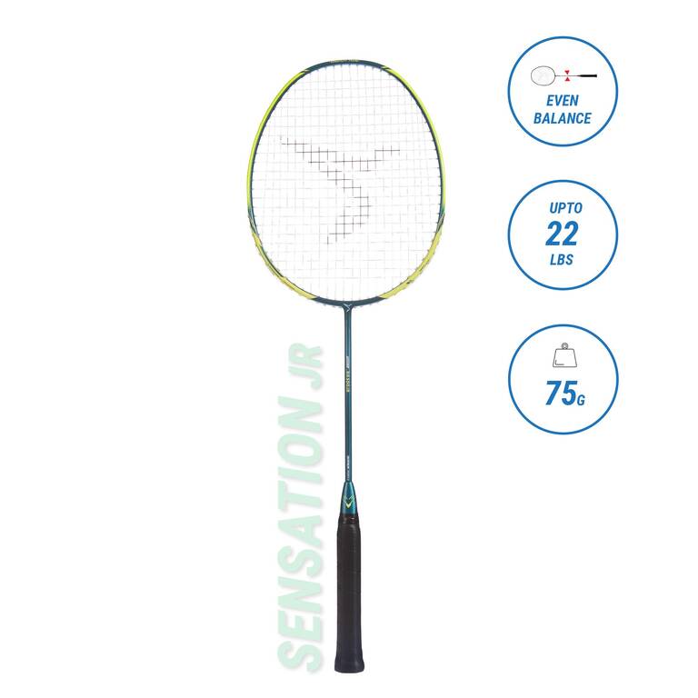 JUNIOR BADMINTON RACKET BR 500 GREEN