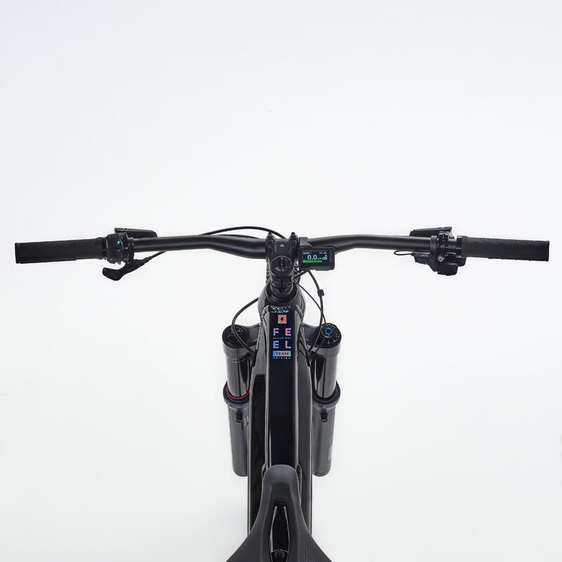 Vélo VTT électrique All-Mountain tout suspendu 29" - E-FEEL 900S Team Edition